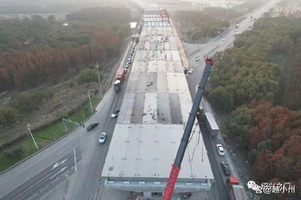 绍兴市越东路跨江大桥
